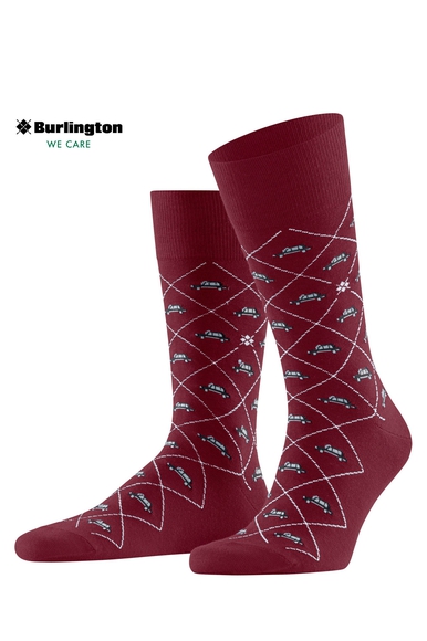Носки мужские бордовые Black Cab Burlington 24756 купить в интернет-магазине Bestelle фото 1
