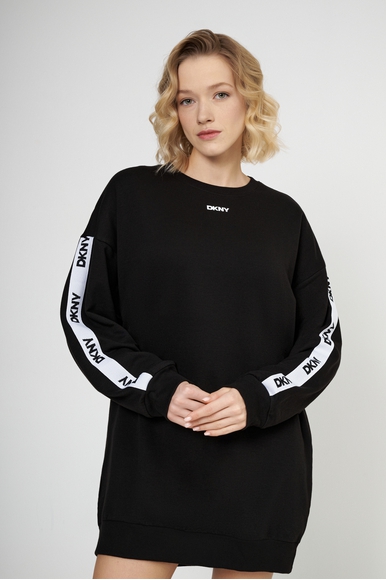 Чёрное короткое платье  DKNY YI30040 купить в интернет-магазине Bestelle фото 3