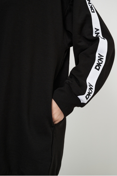 Чёрное короткое платье  DKNY YI30040 купить в интернет-магазине Bestelle фото 4