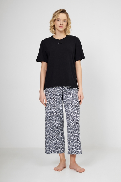 Женская чёрная футболка  DKNY YI40040 купить в интернет-магазине Bestelle фото 3