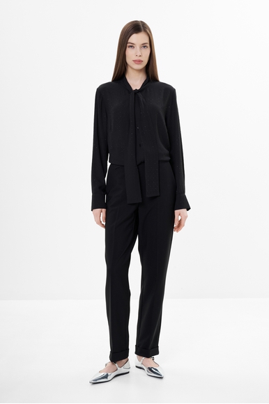  Женские классические брюки со стрелками Luisa Viola P028F001856N купить в интернет-магазине Bestelle фото 3