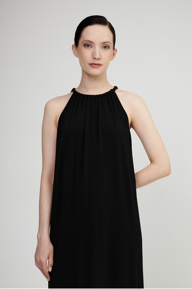 Чёрное длинное платье Max Mara Leisure DIEGO 2516621029 купить в интернет-магазине Bestelle фото 3