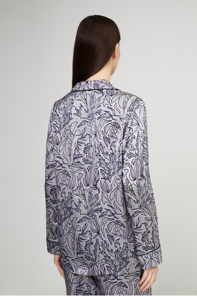 Женская шелковая пижама с брюками Derek Rose 2050-BRIN купить в интернет-магазине Bestelle фото 4