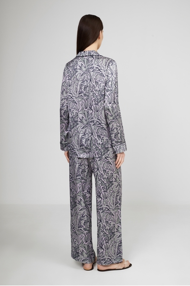Женская шелковая пижама с брюками Derek Rose 2050-BRIN купить в интернет-магазине Bestelle фото 2
