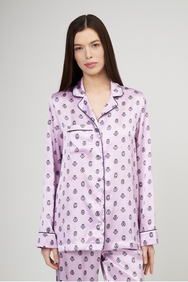 Женская шелковая пижама с брюками Derek Rose 2050-BRIN купить в интернет-магазине Bestelle фото 3