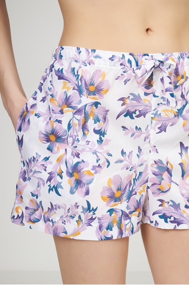 Женская хлопковая пижама с шортами Derek Rose 2015-LEDB купить в интернет-магазине Bestelle фото 8