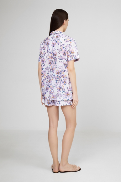 Женская хлопковая пижама с шортами Derek Rose 2015-LEDB купить в интернет-магазине Bestelle фото 2