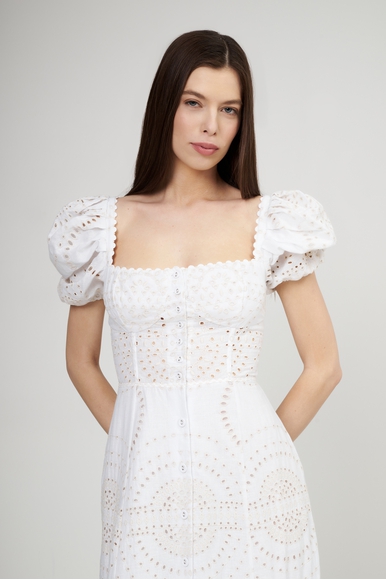 Длинное ванильное платье  Charo Ruiz Ibiza 254614 купить в интернет-магазине Bestelle фото 3