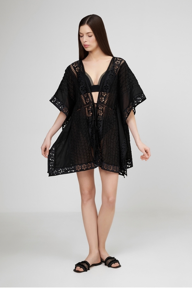 Чёрная пляжная туника  Charo Ruiz Ibiza 251205 купить в интернет-магазине Bestelle фото 1