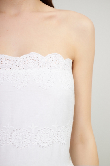 Хлопковое пляжное платье Melissa Odabash Sophie AB купить в интернет-магазине Bestelle фото 4