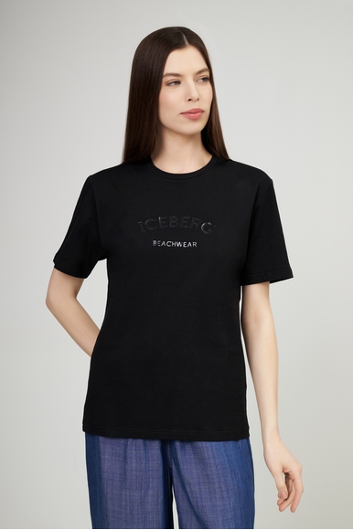 Женская хлопковая футболка ICEBERG ICE25WTS01 купить в интернет-магазине Bestelle фото 1