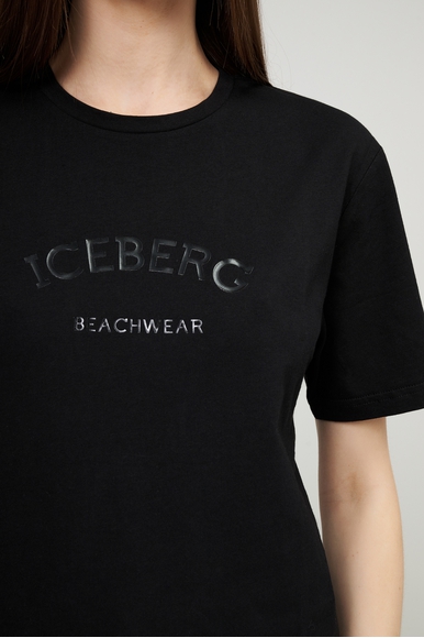 Женская хлопковая футболка ICEBERG ICE25WTS01 купить в интернет-магазине Bestelle фото 4