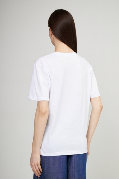 Женская хлопковая футболка ICEBERG ICE25WTS01 купить в интернет-магазине Bestelle фото 2