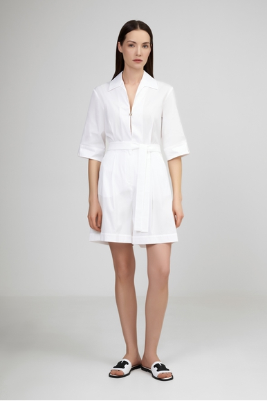 Женский белый комбинезон  Max Mara Leisure CANARD 2516241019 купить в интернет-магазине Bestelle фото 3
