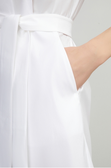 Женский белый комбинезон  Max Mara Leisure CANARD 2516241019 купить в интернет-магазине Bestelle фото 4