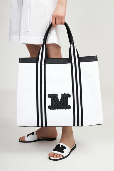 Белая женская сумка  Max Mara Leisure PALAU 2516511019 купить в интернет-магазине Bestelle фото 4