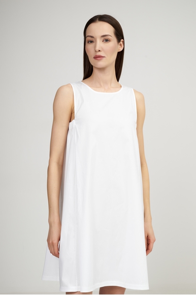 Белое короткое платье  Max Mara Leisure CAMPALE 2516221029 купить в интернет-магазине Bestelle фото 1