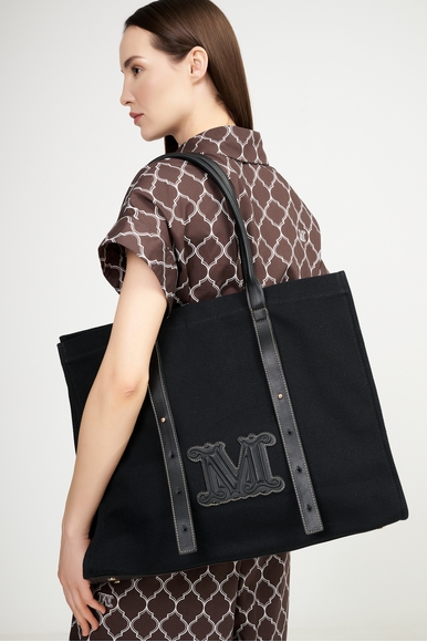 Женская чёрная сумка  Max Mara Leisure BRAVABEACH 2516511059 купить в интернет-магазине Bestelle фото 7