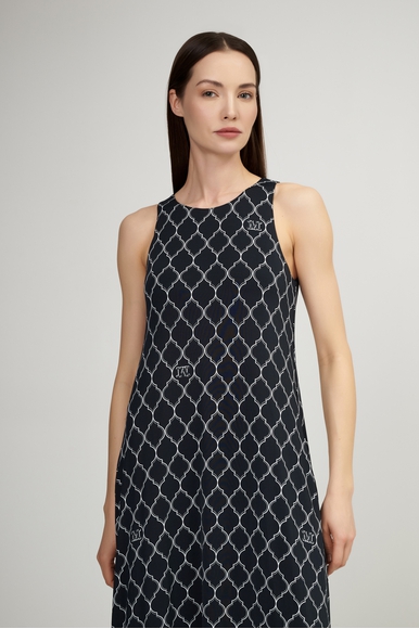 Чёрное длинное платье Max Mara Leisure MIKI 2516621019 купить в интернет-магазине Bestelle фото 3