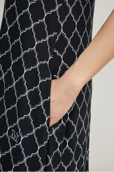 Чёрное длинное платье Max Mara Leisure MIKI 2516621019 купить в интернет-магазине Bestelle фото 4