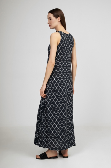 Чёрное длинное платье Max Mara Leisure MIKI 2516621019 купить в интернет-магазине Bestelle фото 2