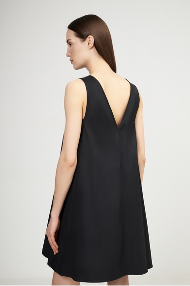 Короткое черное платье Max Mara Leisure CAMPALE 2516221029 купить в интернет-магазине Bestelle фото 2