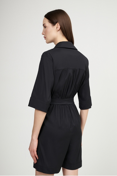 Чёрный женский комбинезон  Max Mara Leisure CANARD 2516241019 купить в интернет-магазине Bestelle фото 2