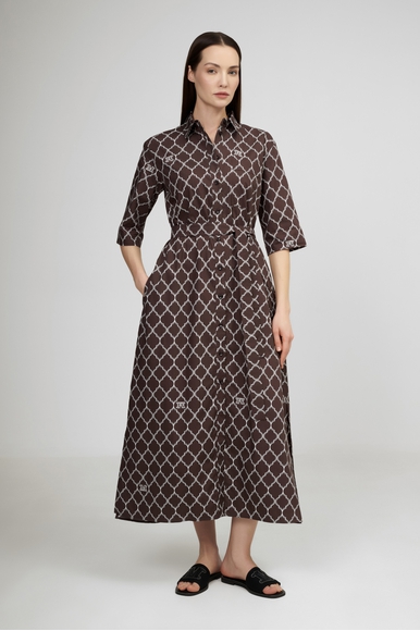 Длинное хлопковое платье Max Mara Leisure DANIEL 2516221049 купить в интернет-магазине Bestelle фото 1