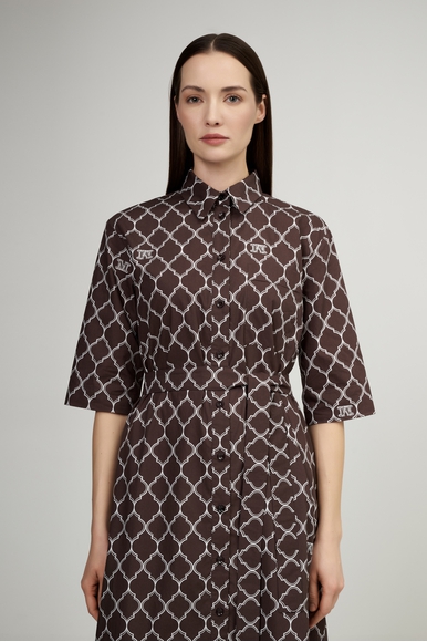 Длинное хлопковое платье Max Mara Leisure DANIEL 2516221049 купить в интернет-магазине Bestelle фото 3