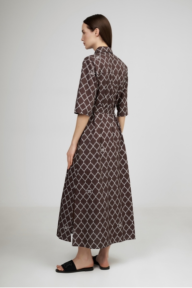 Длинное хлопковое платье Max Mara Leisure DANIEL 2516221049 купить в интернет-магазине Bestelle фото 2