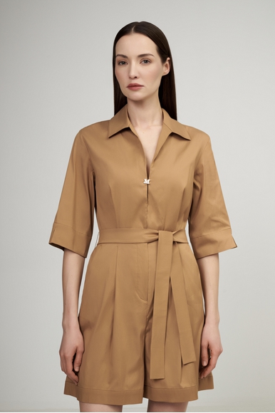 Женский коричневый комбинезон Max Mara Leisure CANARD 2516241019 купить в интернет-магазине Bestelle фото 1