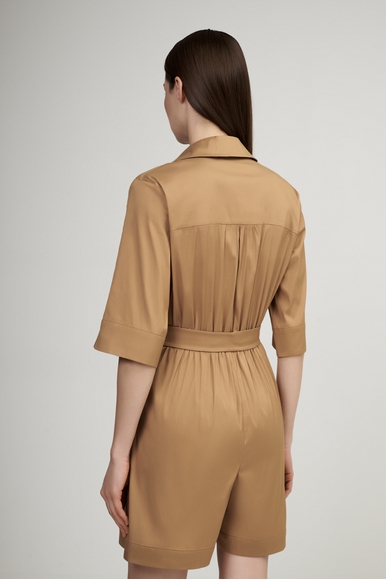 Женский коричневый комбинезон Max Mara Leisure CANARD 2516241019 купить в интернет-магазине Bestelle фото 2