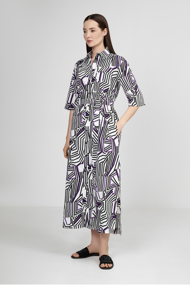 Длинное платье с короткими рукавами Max Mara Leisure DANIEL 2516221049 купить в интернет-магазине Bestelle фото 1