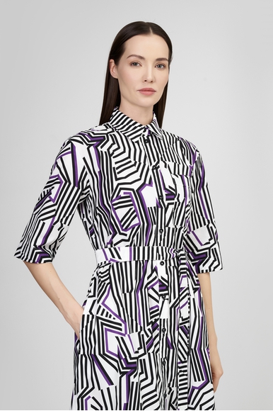 Длинное платье с короткими рукавами Max Mara Leisure DANIEL 2516221049 купить в интернет-магазине Bestelle фото 3