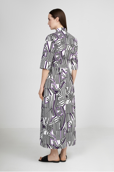 Длинное платье с короткими рукавами Max Mara Leisure DANIEL 2516221049 купить в интернет-магазине Bestelle фото 2