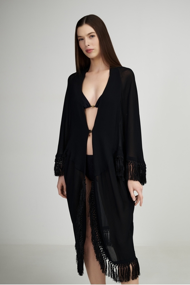  Пляжное черное платье  Agua de Coco E5521A2243 купить в интернет-магазине Bestelle фото 3