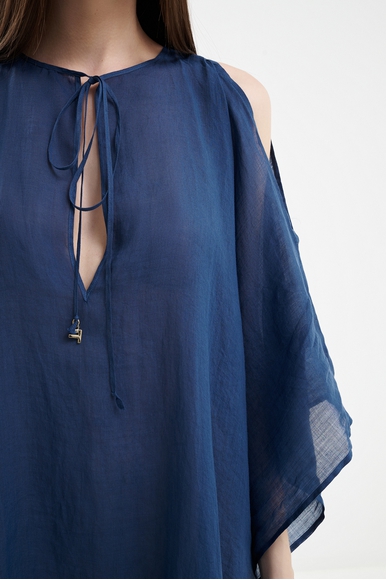 Синяя пляжная туника  Fisico S5FFK82N0 купить в интернет-магазине Bestelle фото 4
