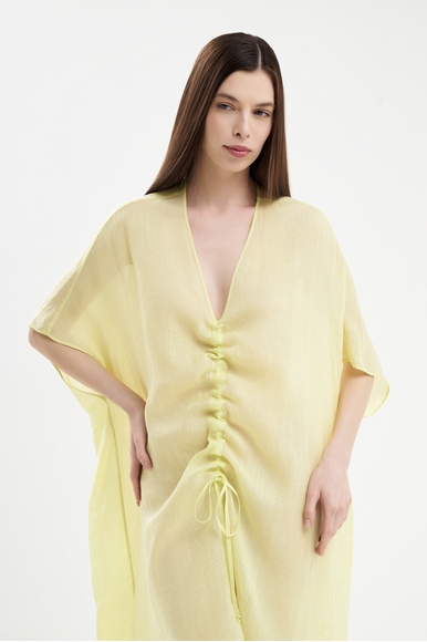 Жёлтая пляжная туника  Fisico S5FFK46N0 купить в интернет-магазине Bestelle фото 3