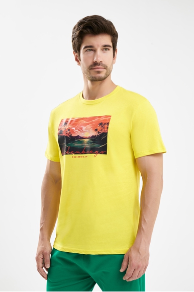 Мужская хлопковая футболка Bikkembergs BKK25MTS05 купить в интернет-магазине Bestelle фото 1