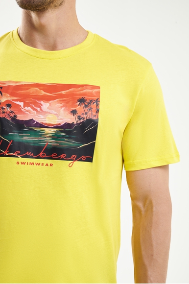 Мужская хлопковая футболка Bikkembergs BKK25MTS05 купить в интернет-магазине Bestelle фото 4