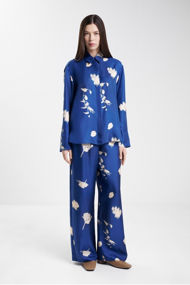  Шелковая блуза с длинным рукавом  MM by MaxMara ERACLEA 252611605 купить в интернет-магазине Bestelle фото 3