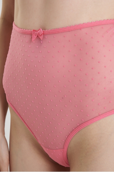 Женские розовые трусы-слипы с высокой талией Marlies Dekkers 37326 купить в интернет-магазине Bestelle фото 4