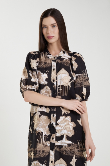 Длинное платье с короткими рукавами Las Sureñas Tunic_S25 купить в интернет-магазине Bestelle фото 3