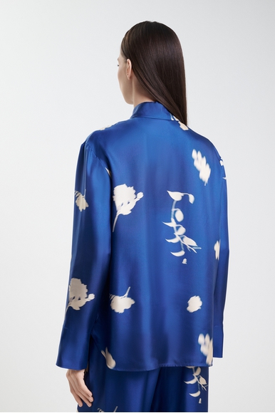  Шелковая блуза с длинным рукавом  MM by MaxMara ERACLEA 252611605 купить в интернет-магазине Bestelle фото 2