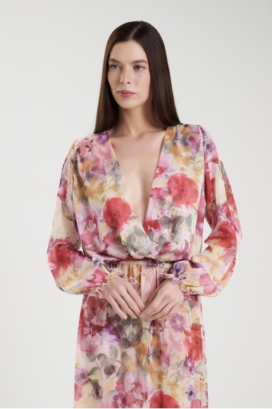 Длинное пляжное платье  Les NéoBourgeoises PANAMA купить в интернет-магазине Bestelle фото 3