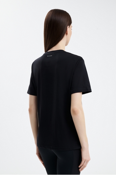 Женская хлопковая футболка Trussardi TRU25WTS01 купить в интернет-магазине Bestelle фото 2