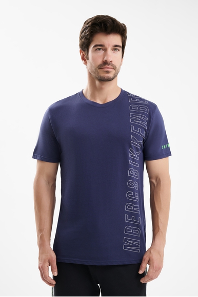 Мужская хлопковая футболка Bikkembergs BKK25MTS01 купить в интернет-магазине Bestelle фото 1