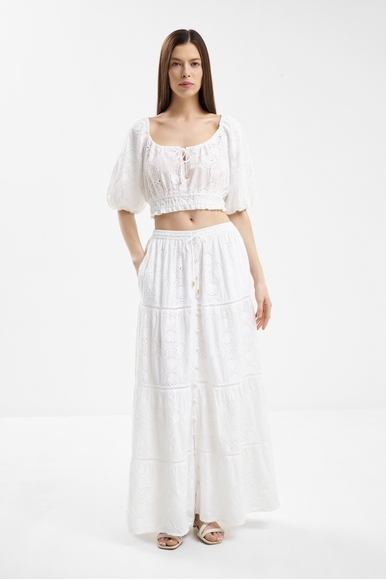 Длинная хлопковая юбка Melissa Odabash Cinzia AB купить в интернет-магазине Bestelle фото 3