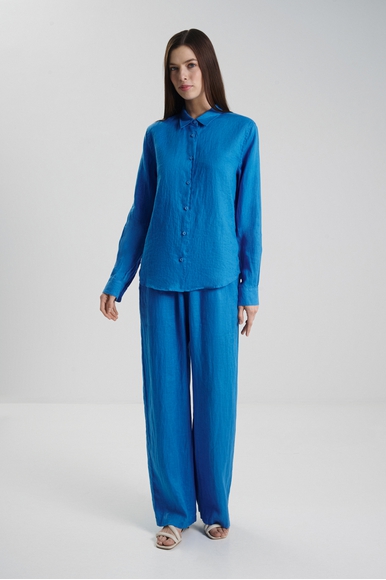 Льняная блузка с длинным рукавом Norveg 23LWST02 купить в интернет-магазине Bestelle фото 3