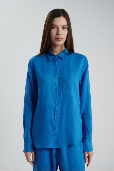 Льняная блузка с длинным рукавом Norveg 23LWST02 купить в интернет-магазине Bestelle фото 1